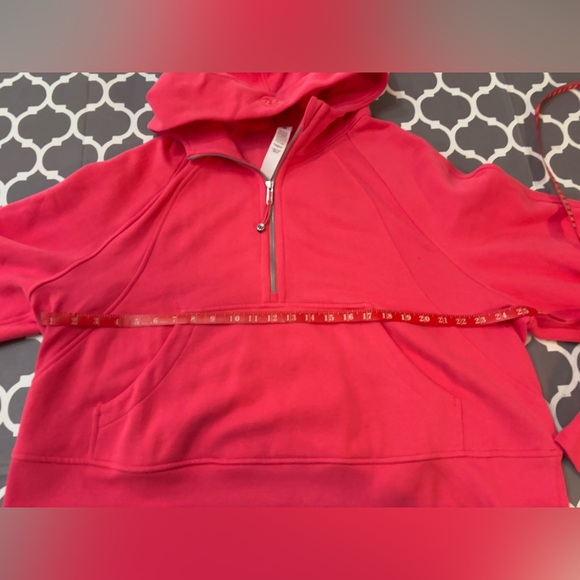 LULULEMON Scuba Oversized Half-Zip Hoodie Size XL/XXL in color Lip Gloss - Picture 5 of 7